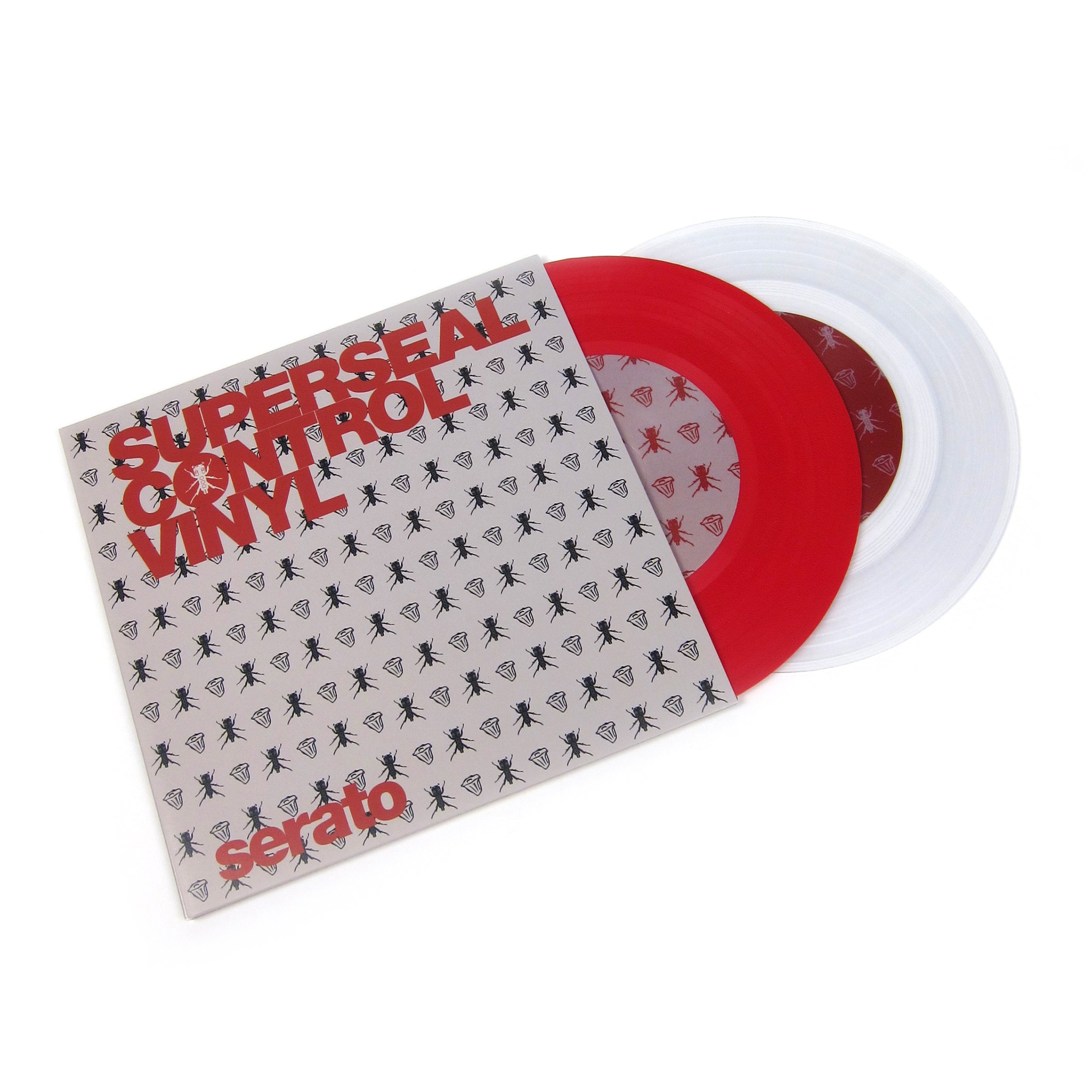 Serato Thud Rumble X Serato Superseal Series 7 Control Vinyl