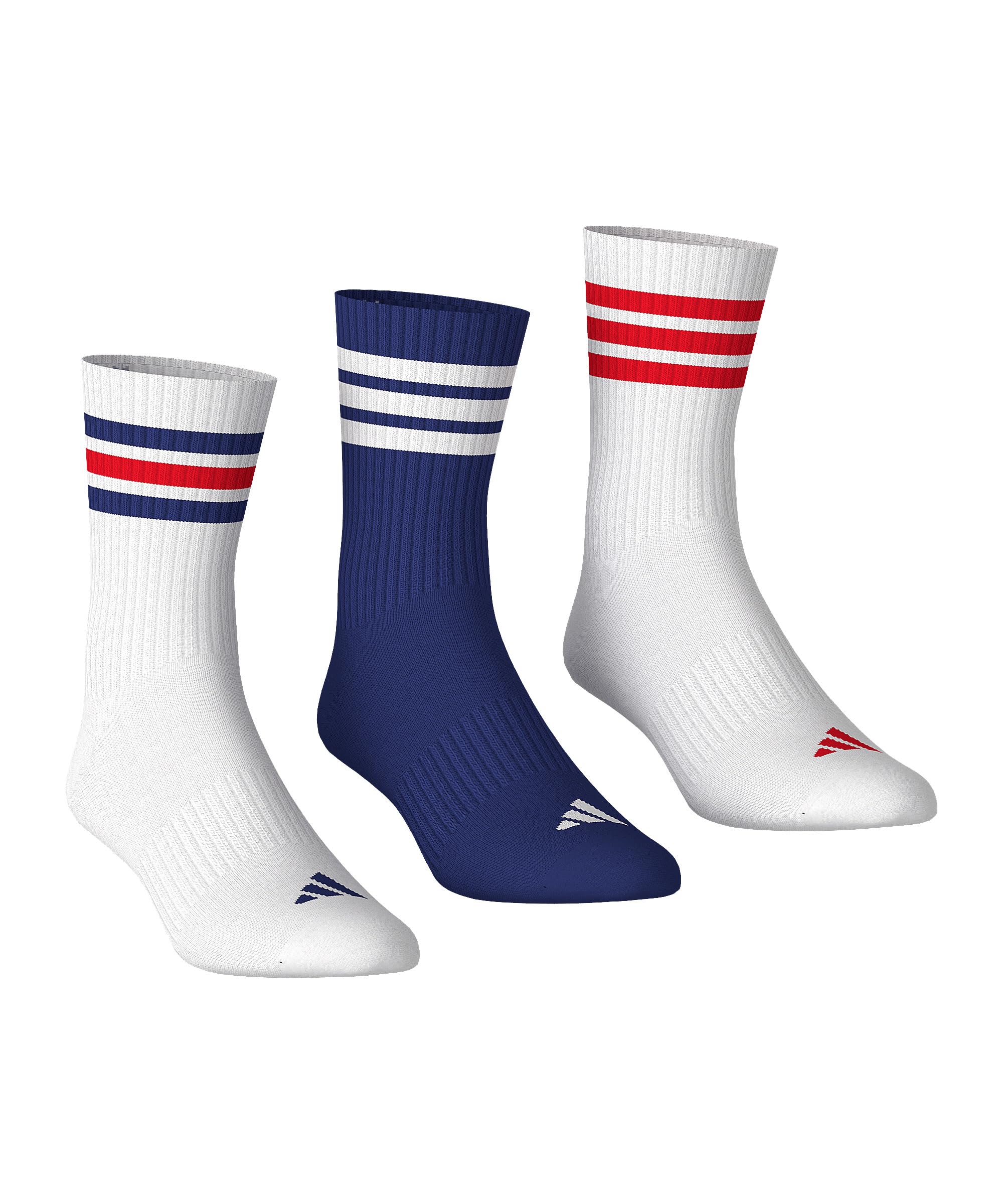 adidas 3-Stripes Cushioned Crew Socks 3 Pair Pack — view 24