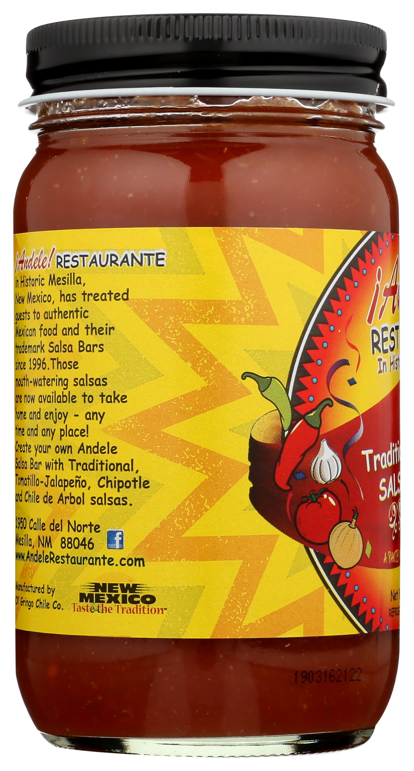Amazon.com: Andele Restaurante Salsa 16oz Jar (Traditional)