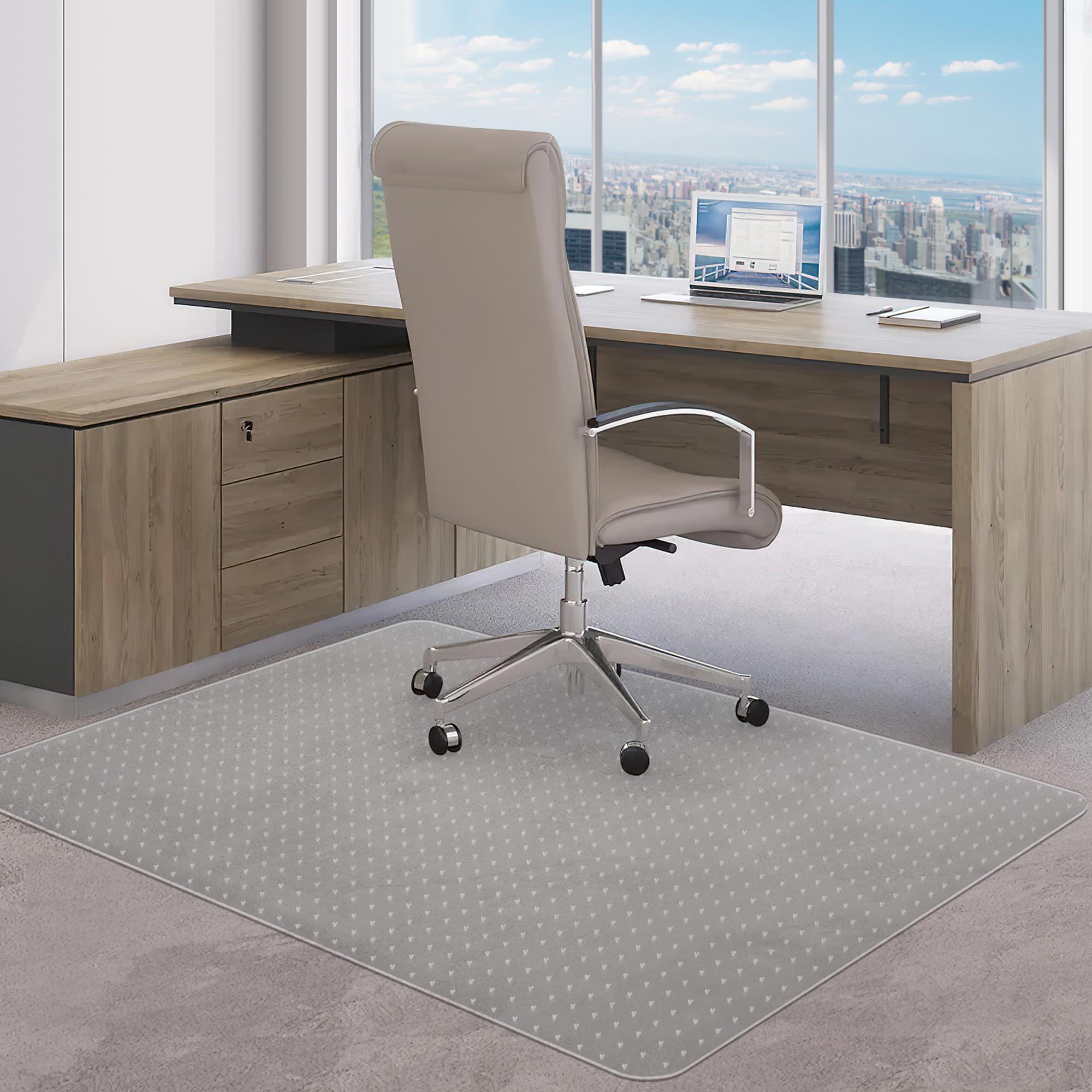 Clear Office Chair Mats HOMEK Extra Large Office ed Floors, 46 X