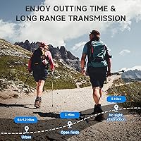 Vista 6 de Walkie Talkies for Adults Long Range, Rechargeable Walkie Talkie 22 FRS Channels Two Way Radios with Noise Reduction, Volume Adjustment, LED