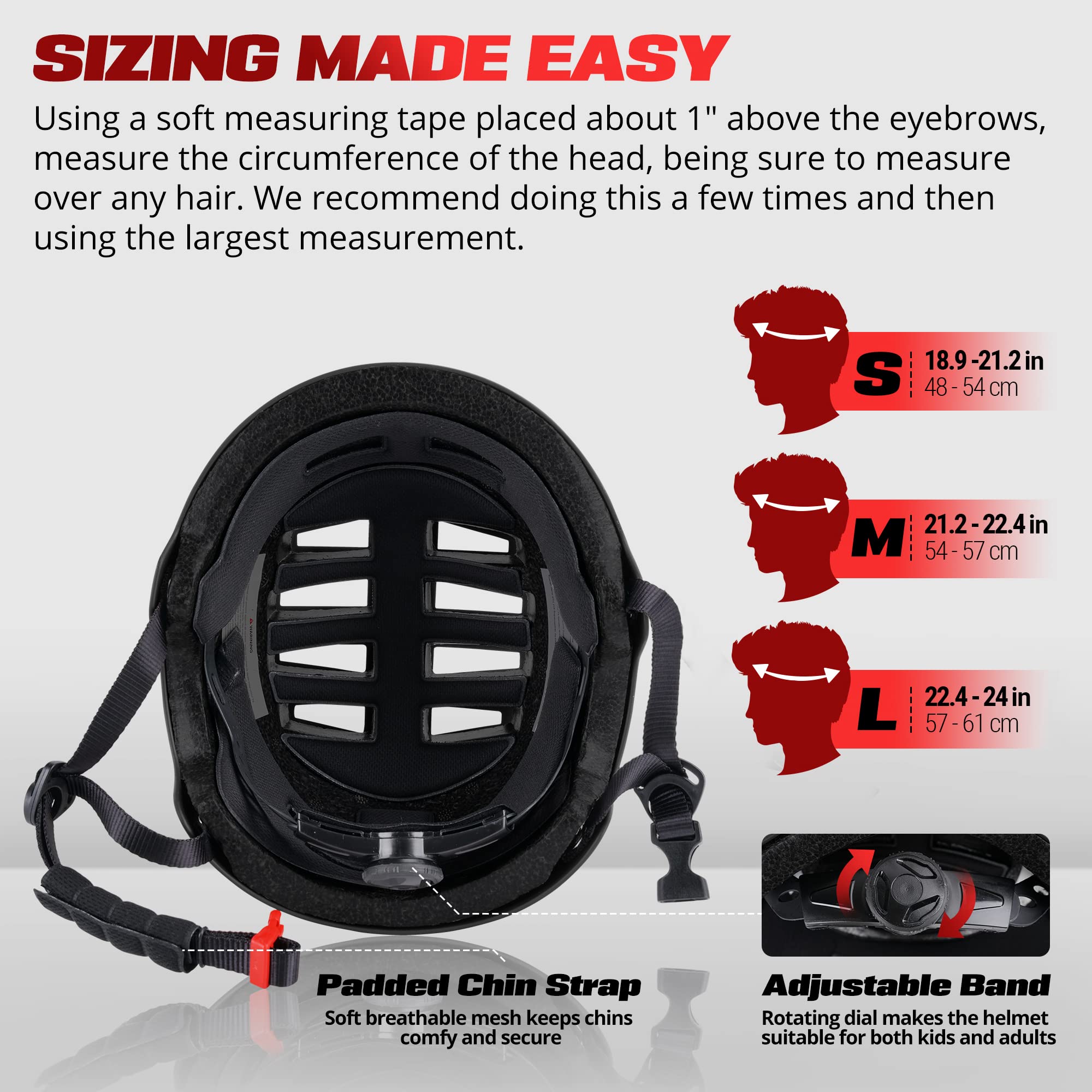 WARRIOR BURN JR HELMET 19 , Black