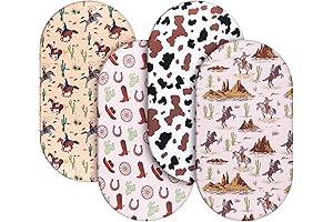 4 Pcs Western Crib Bedding Set Special Bassinet