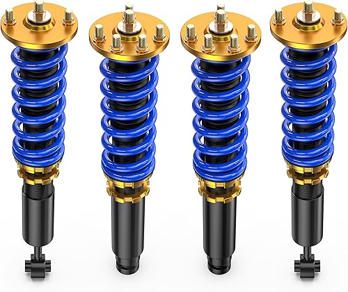 Miniatura 21 de MOSTPLUS Puntales helicoidales compatibles con MK2 MK3 1995-2002 Volkswagen Cabrio/ 90-95 Corrado/ 85-99 Golf Jetta (solo cuerpo 1999 Jetta MK3)