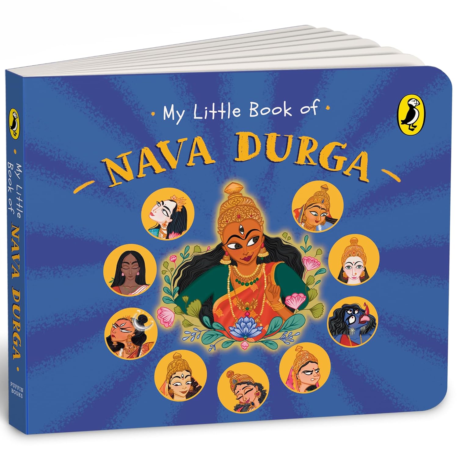 My Little Book of Nava Durga: Celebrate the Nine Forms of Goddess Durga This Navratri | Full-coloured, Illustrated Board Books on Hindu Mythology | Indian Gods & Goddesses for Kids | Age 3+ My Little Book of Nava Durga: Celebrate the Nine Forms of Goddess Durga This Navratri | Full-coloured, Illustrated Board Books on Hindu Mythology | Indian Gods & Goddesses for Kids | Age 3+