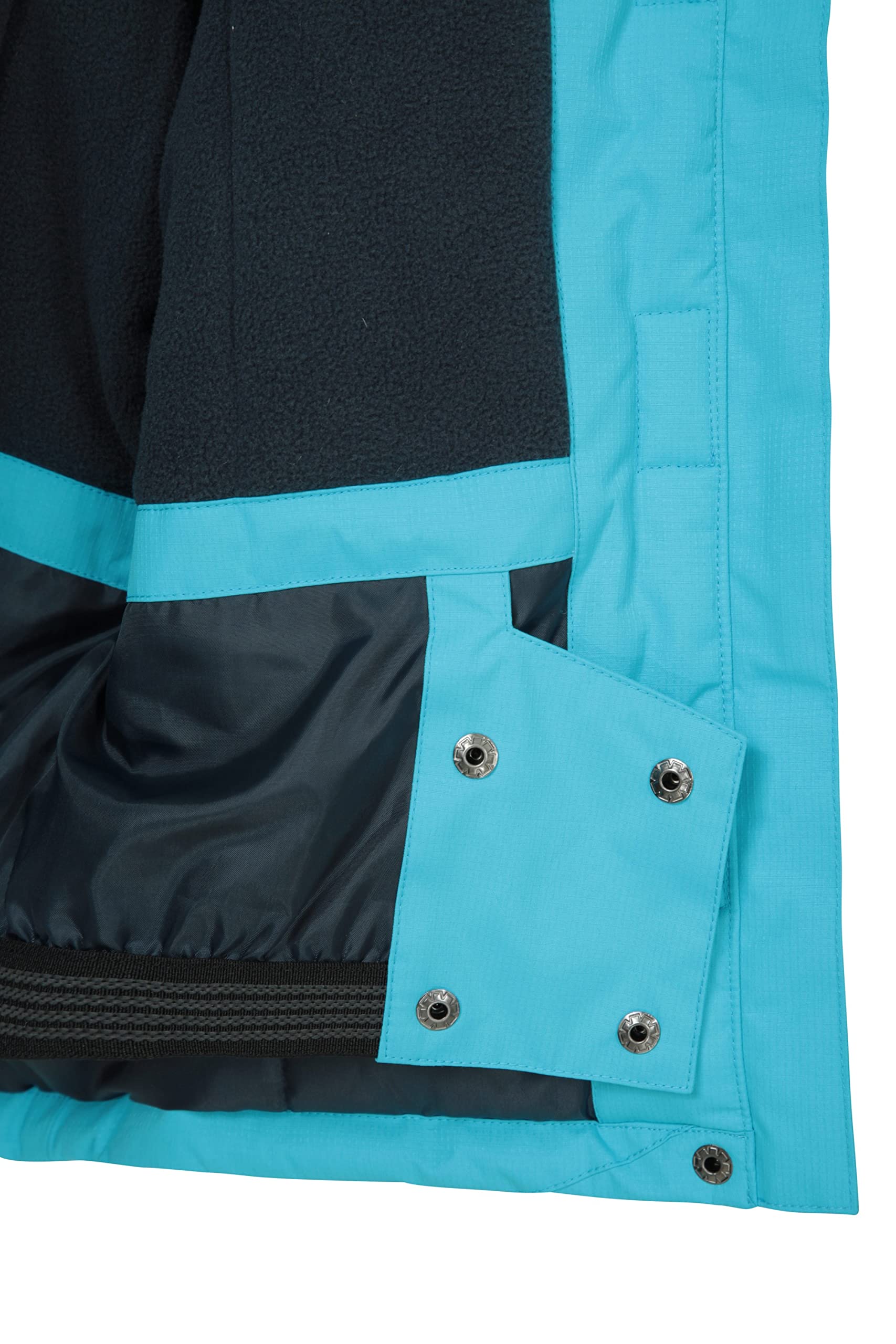 Mountain Warehouse Chaqueta de esquí para niños Impermeable a la Nieve Ajustable Abrigo Invierno Forro Felpa