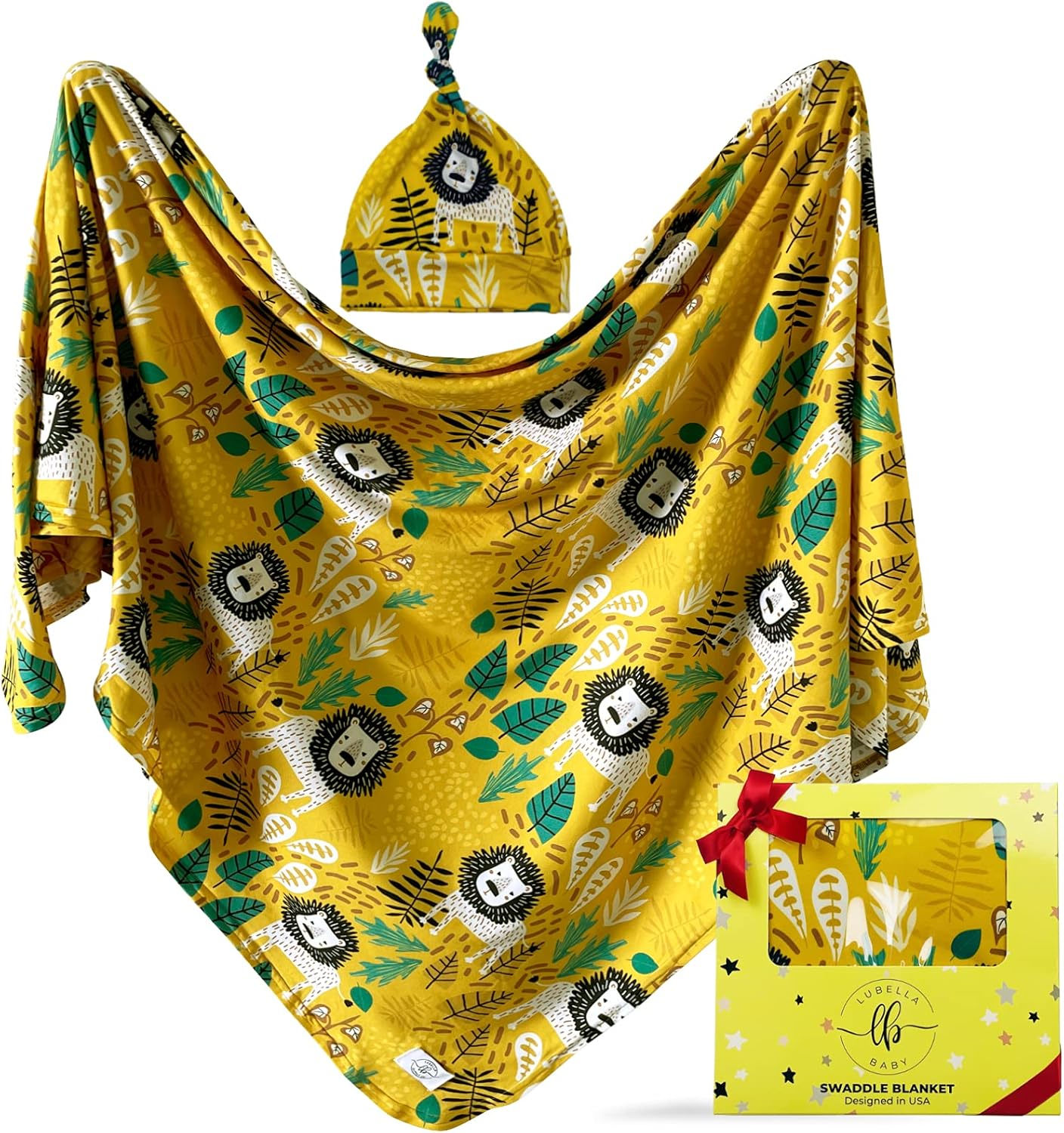 mustard yellow swaddle