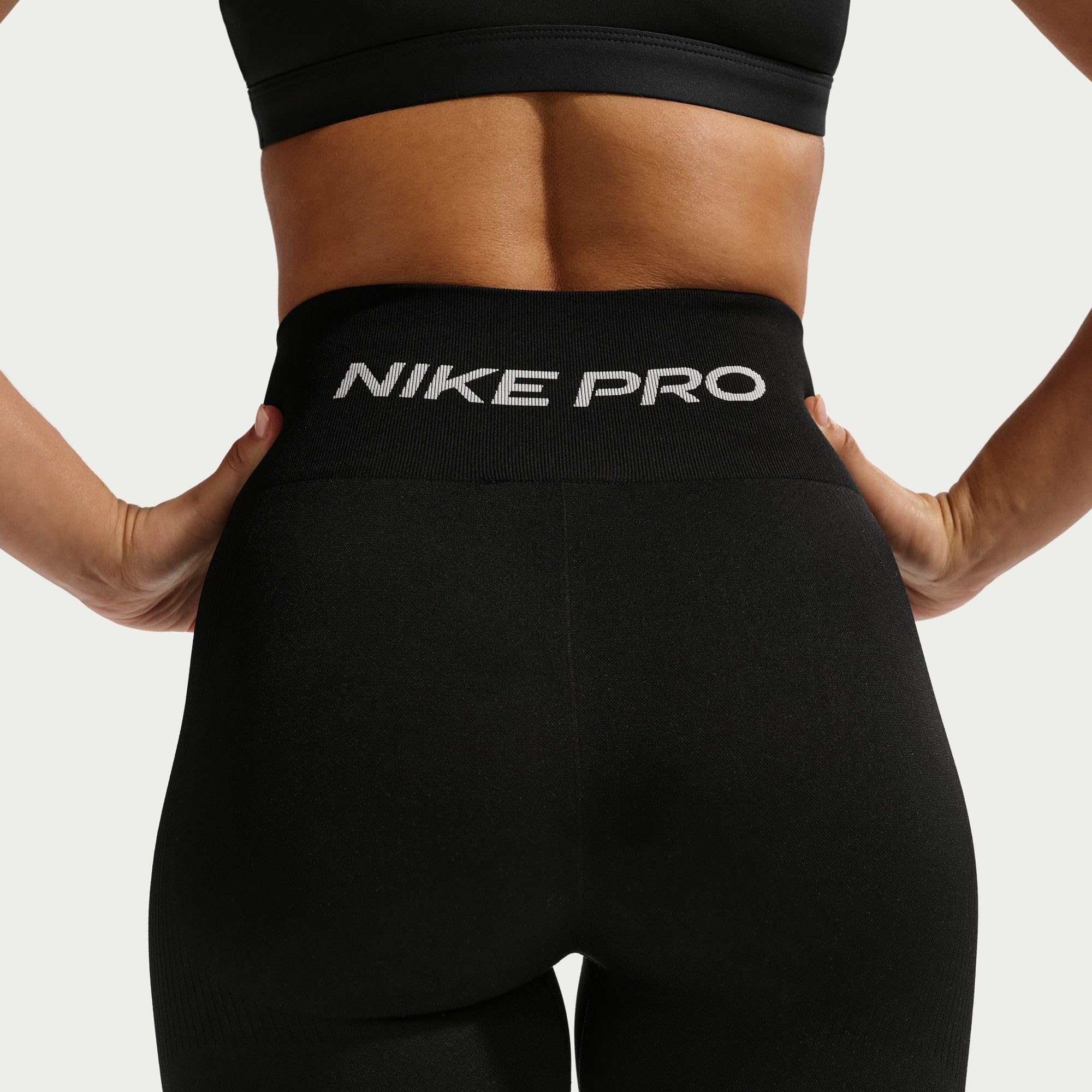 Nike Pro Seamless 7/8-Leggings mit hohem Bund für Damen, IR4200