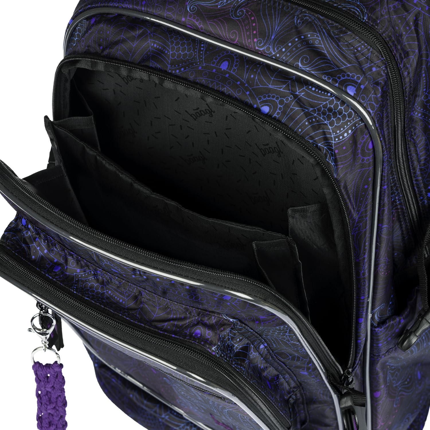 Baagl Schulrucksack Mädchen Teenager Laptopfach Brustgurt Schule - Zen