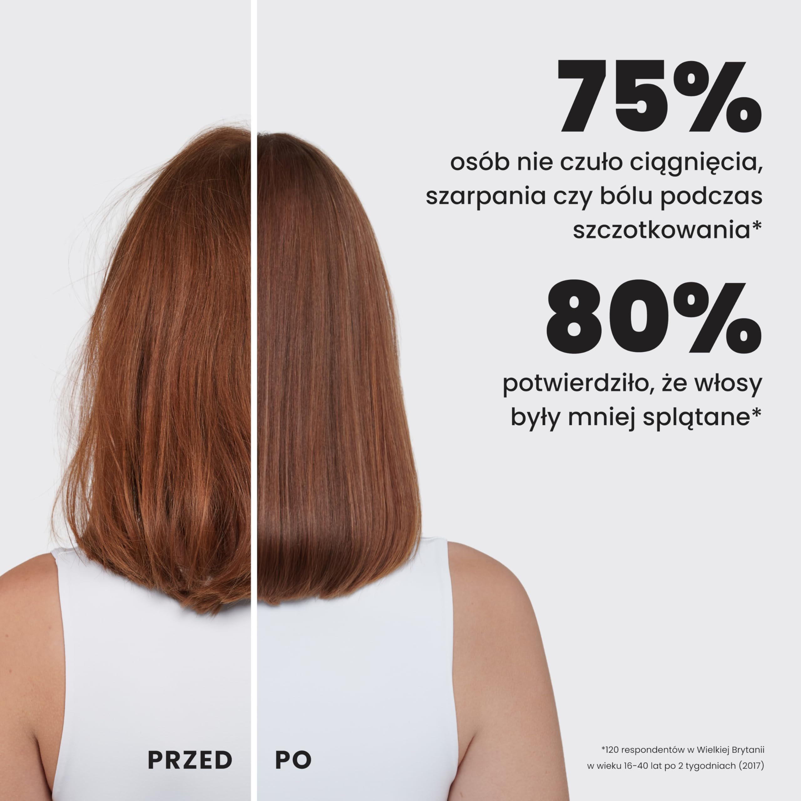 Tangle Teezer Mini Ultimate Detangler - do włosów mokrych i suchych - szczotka do rozczesywania do wszystkich rodzajów włosów - idealna szczotka dla dzieci i w podróży - Czarna
