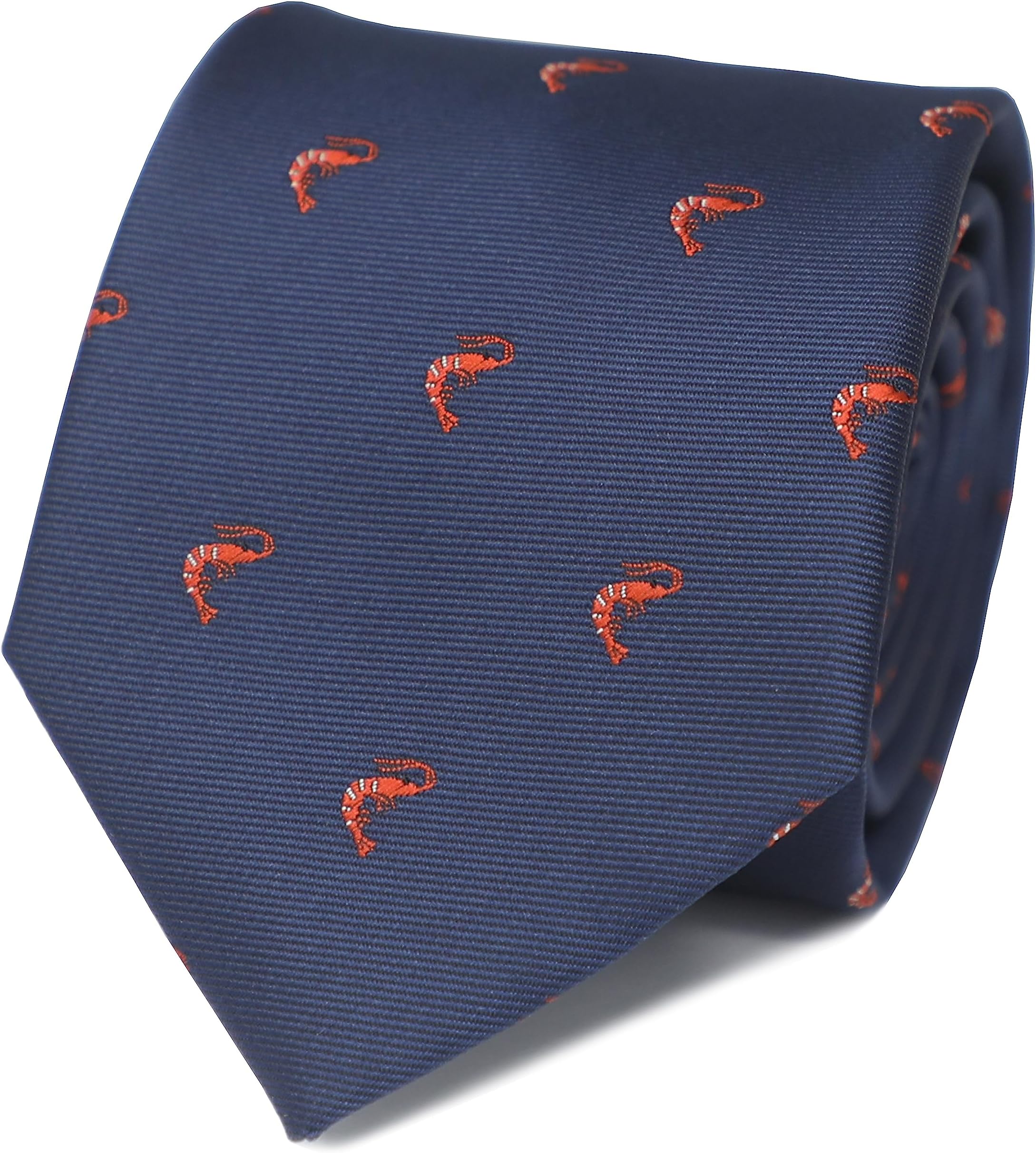 Animal Pattern Necktie With Gift Box Sea Animal Pattern Tie Father's Day Birthday Gift Tie