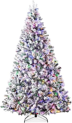 Best Choice Products Pre-Lit Artificial Christmas Tree