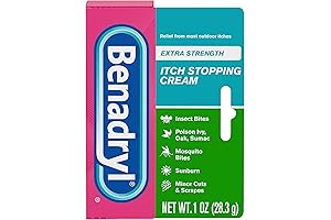 Extra Benadryl Anti-Itch Topical Cream Spray