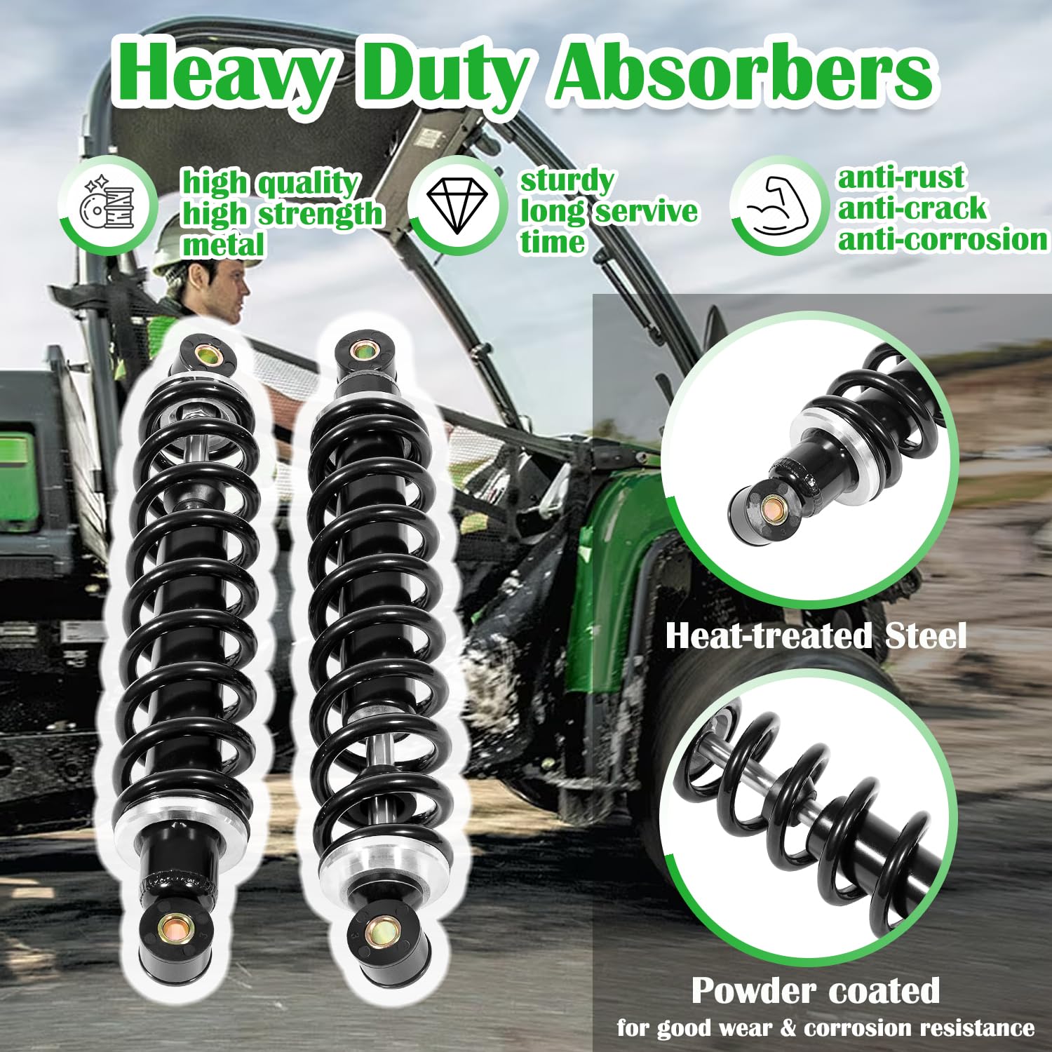 soor スコート　4y Amazon.com: AM129514 Front Shock Absorber Suspension Kit for
