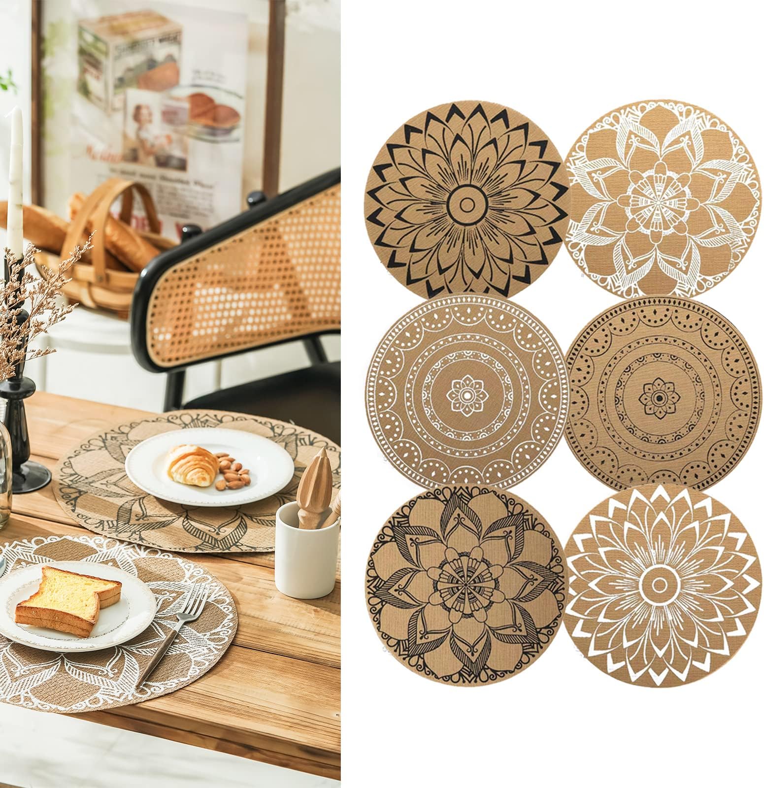 Set De Table Rond Action