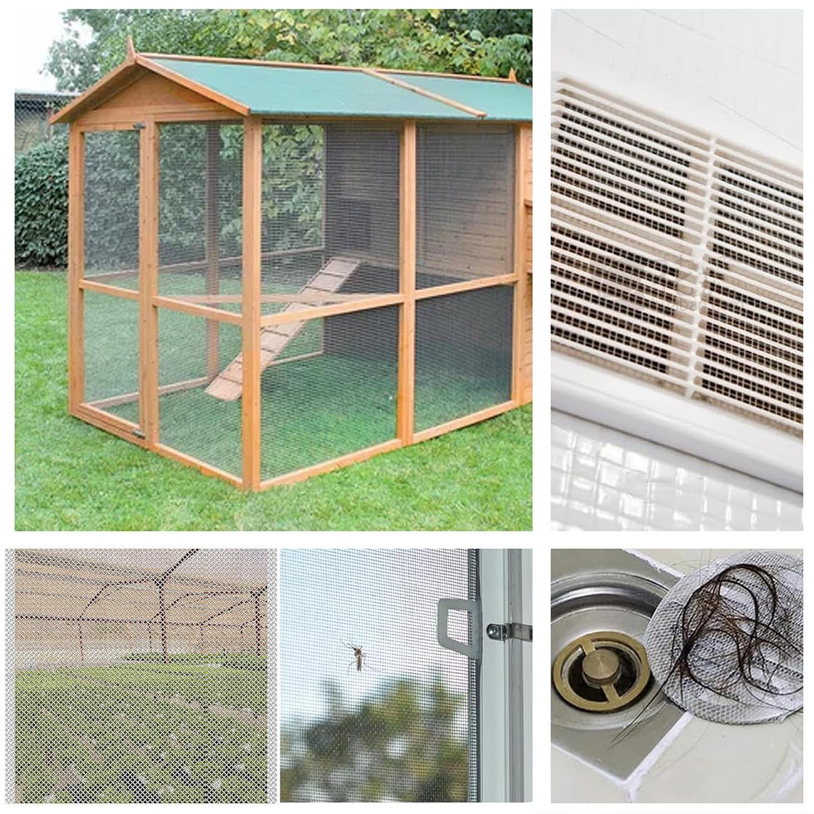 Rete Acciaio Inox Maglia Fine, Rete Maglia Come Protezione Ventilazione