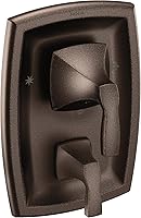 Vista 6 de Moen Voss - Válvula de ducha Posi-Temp de níquel cepillado con kit de ajuste de válvula de transferencia de 3 funciones incorporada, requiere