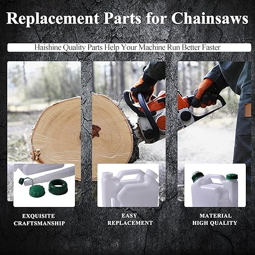 Miniatura 3 de HAISHINE Tanque de botella de mezcla de combustible de motor de 2 tiempos, contenedor de mezcla de combustible de 2 tiempos de 1.0 L, recipiente de