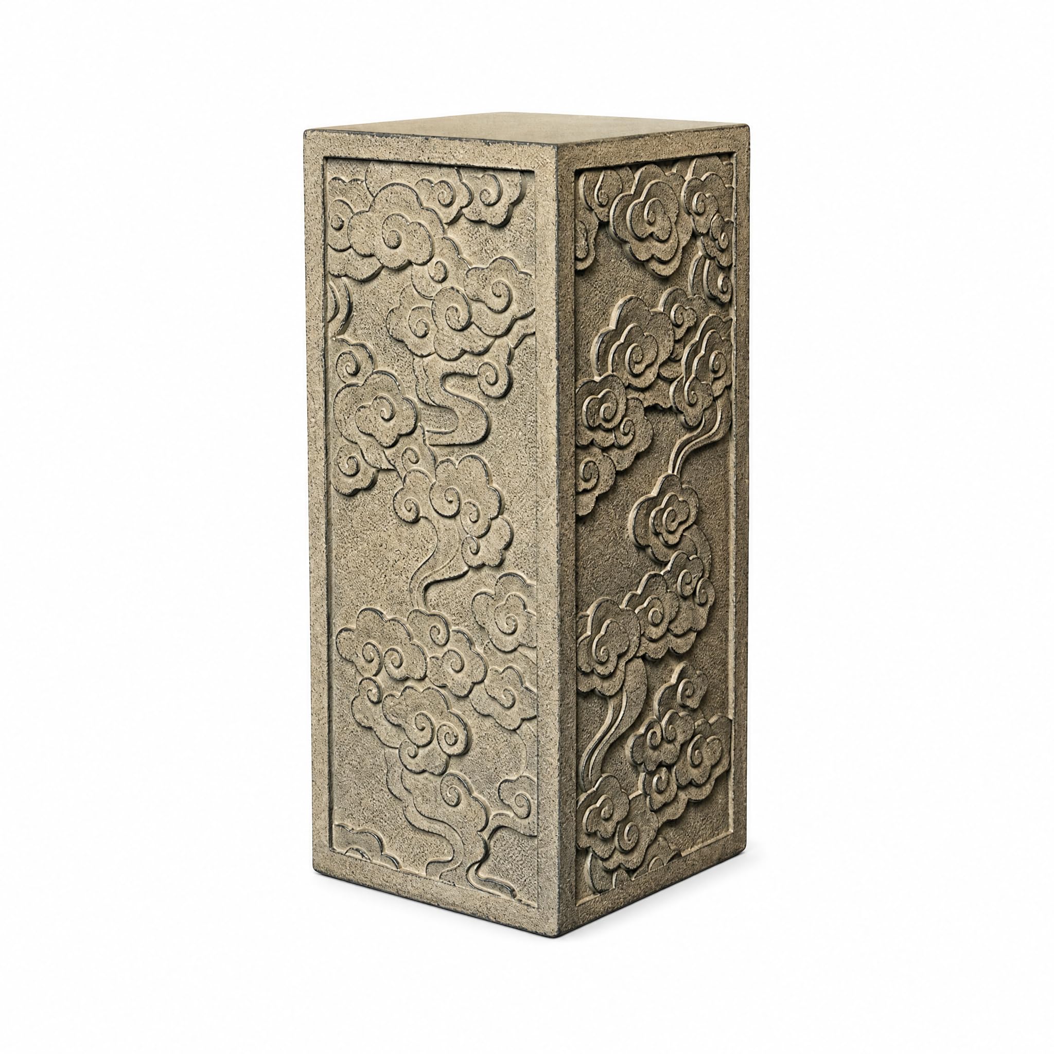 Colonna Piedist per Piante Pietra , Colonna (ca. 71cm)