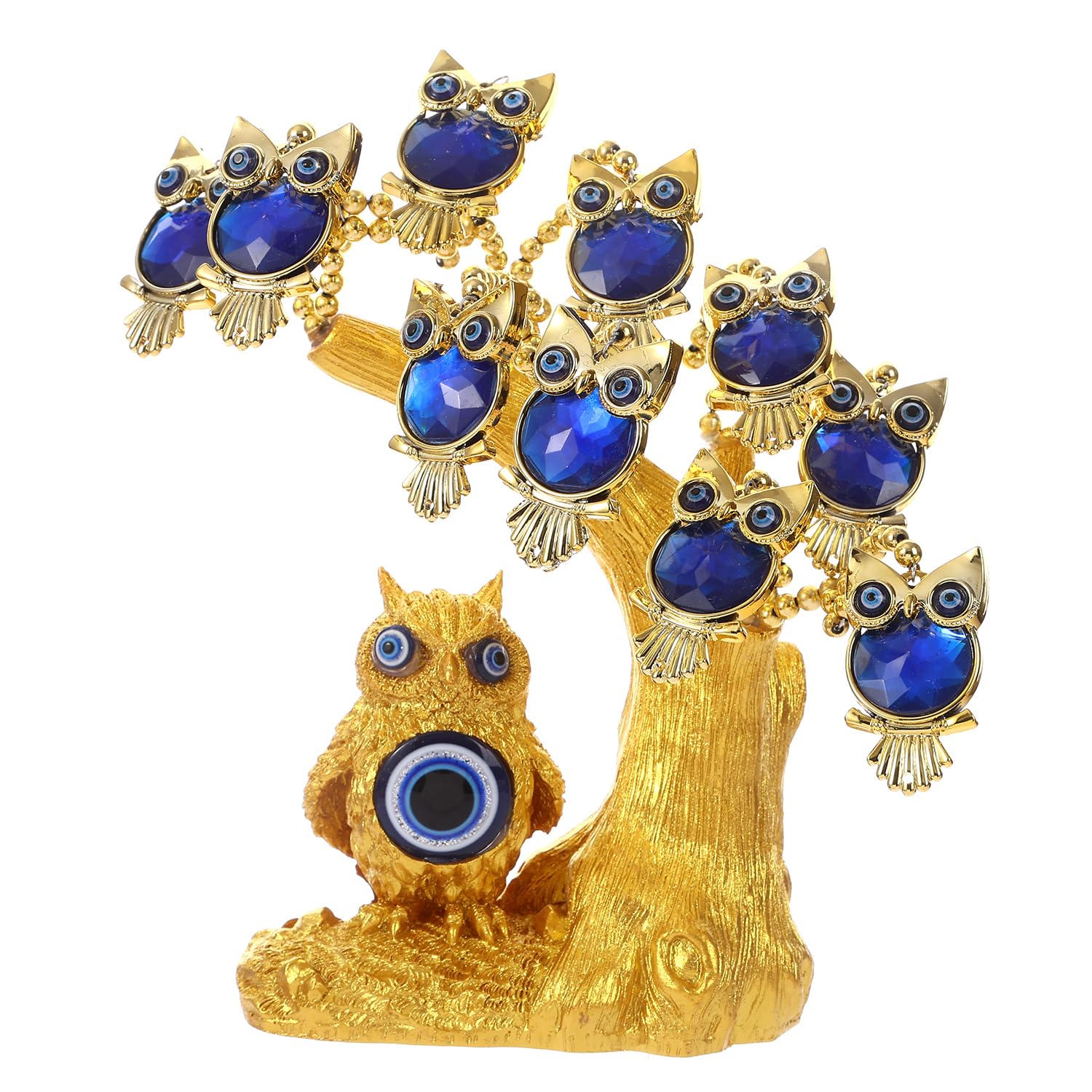 Tree of Life Feng Shui - Blue Evil Eye Amulet -6