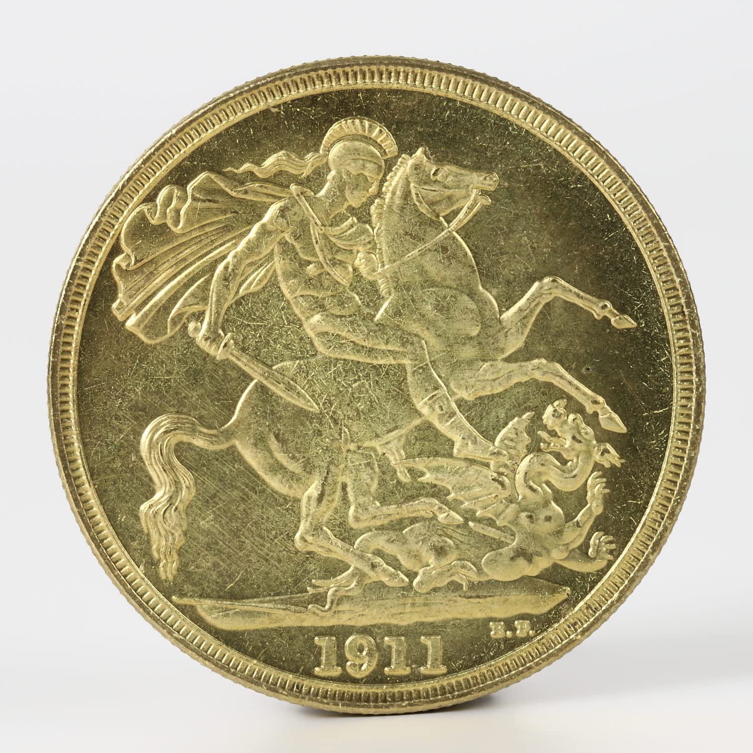 Amazon | イギリス ジョージ 5ポンド金貨 レプリカコイン 1911年 通販