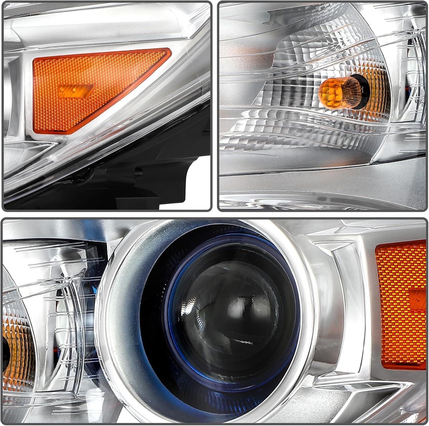 OCPTY headlight Assembly Left Replacement for Buick Enclave 2013-2017 Bulbs Not Included