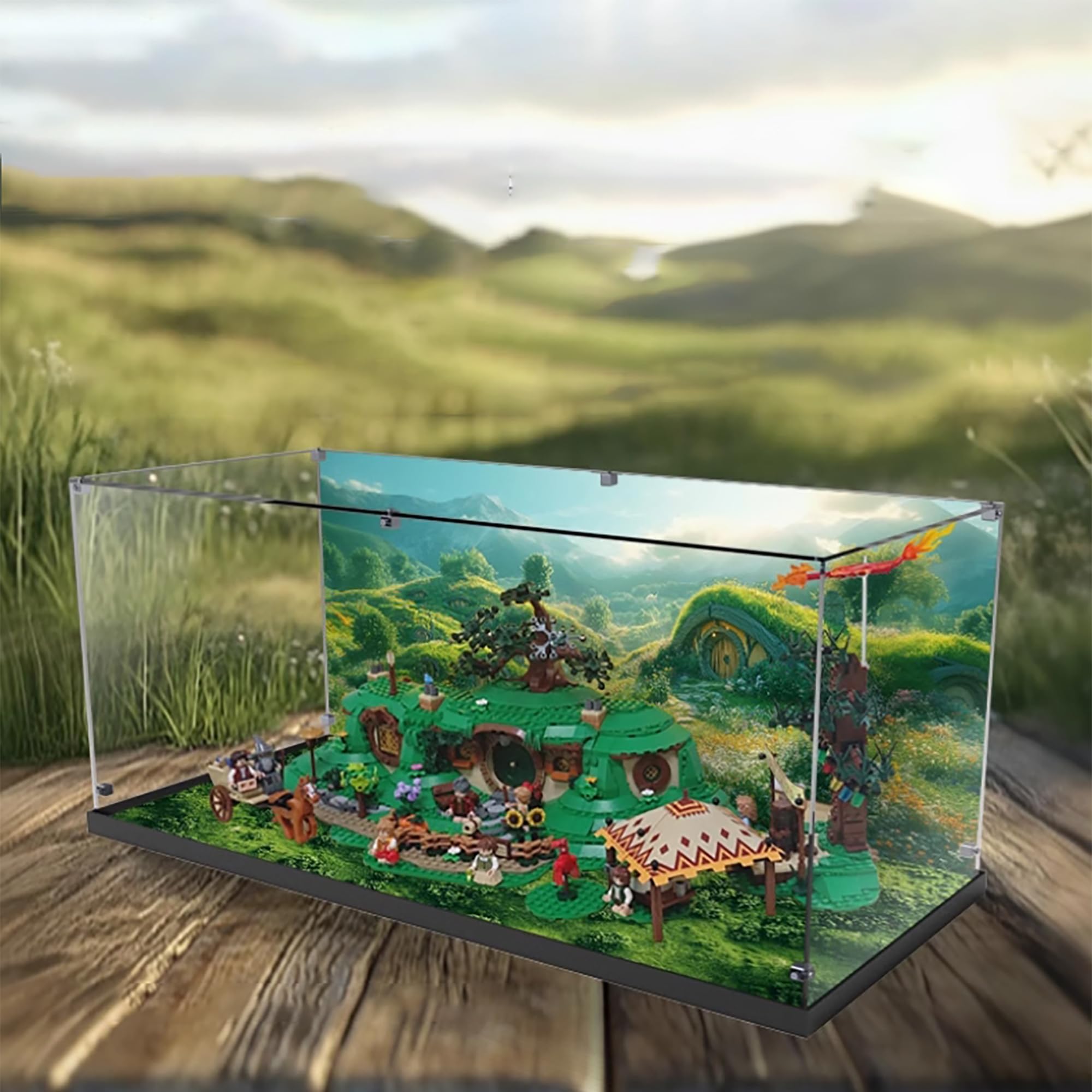 Amazon.com: Acrylic Display Case for Lego 10354 The Shire Hobbit