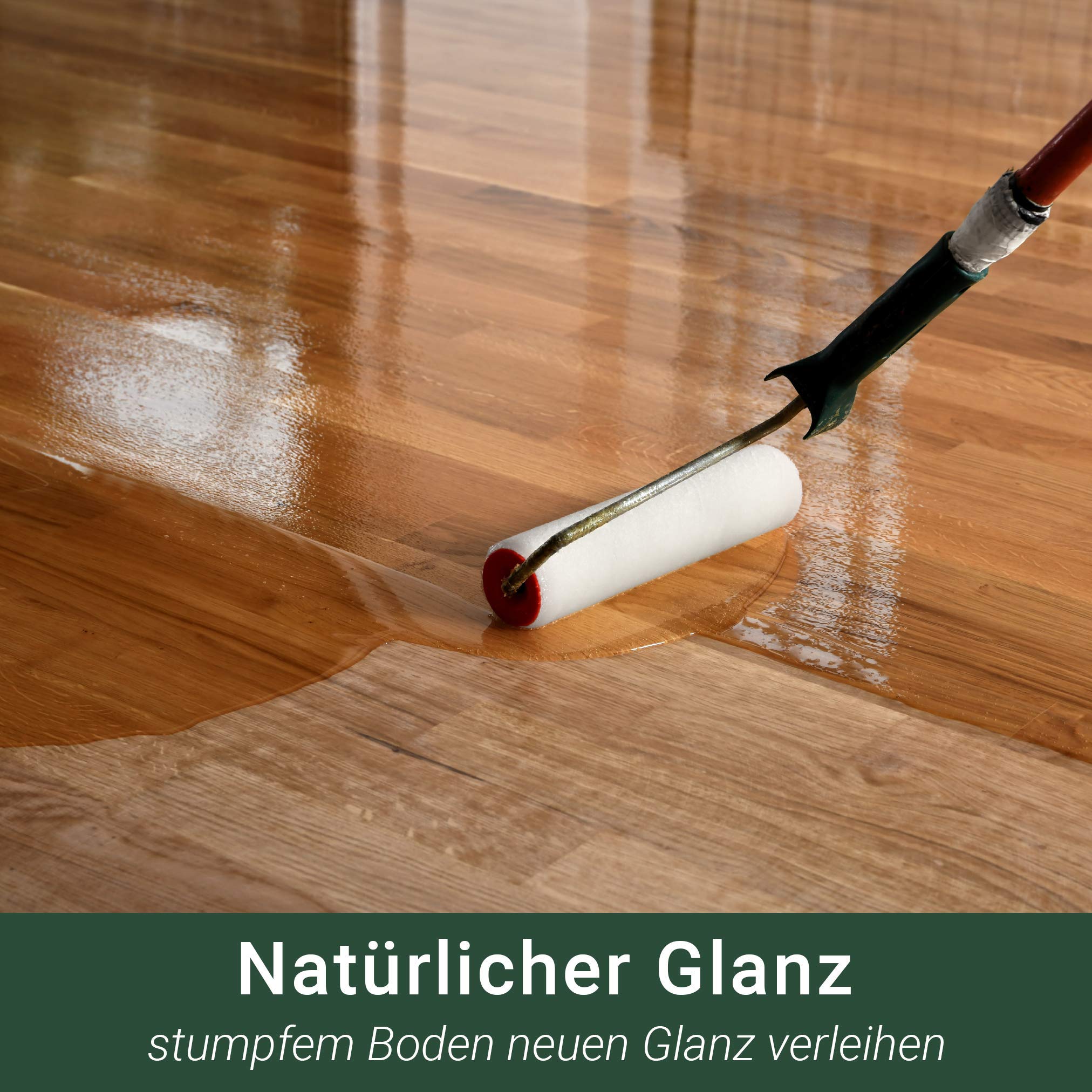Bohnerwachs farblos flüssig 5 L Holzwachs für Parkett & Möbel Hartwachs Holzöl Made in Germany