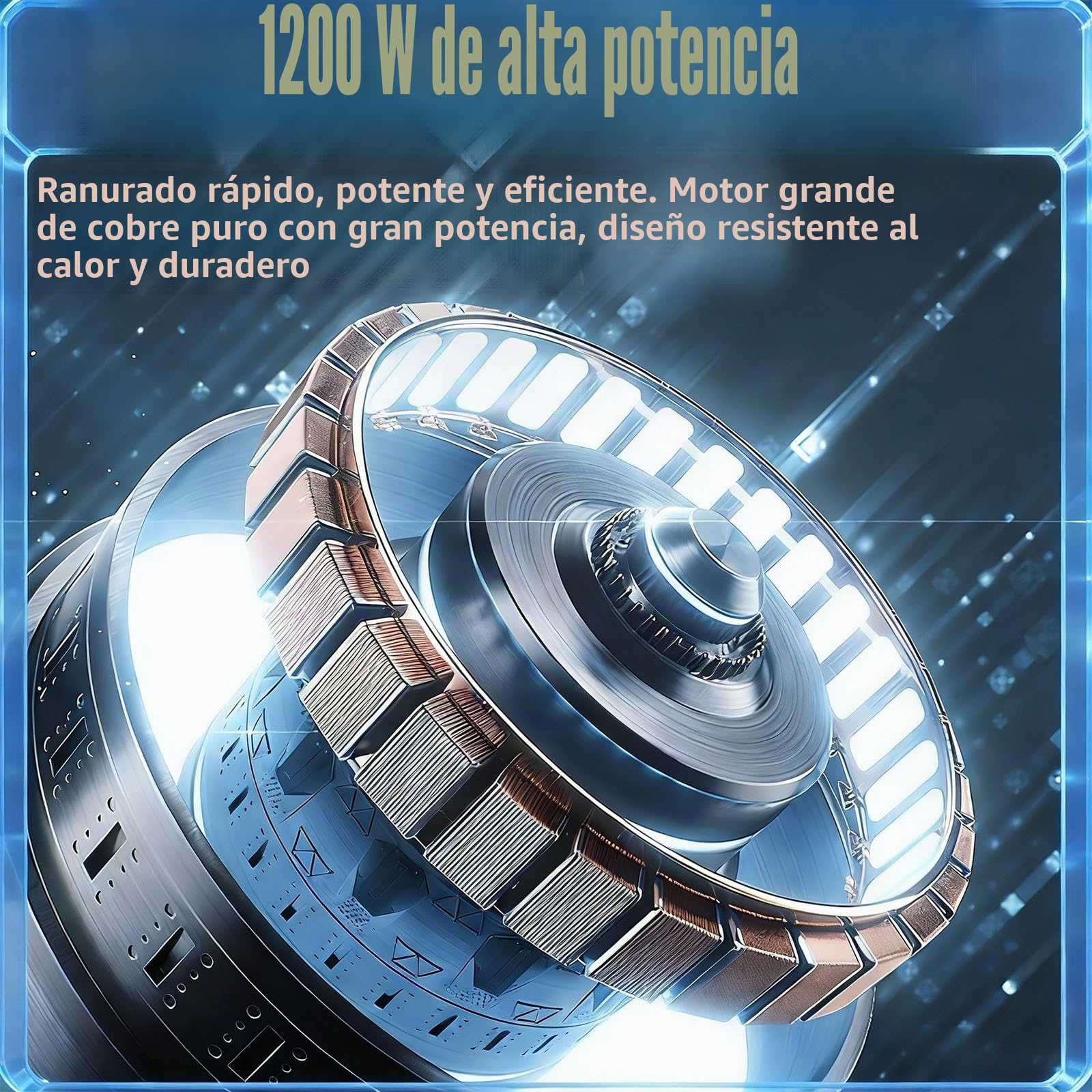 Herramienta eléctrica for Quitar lechada de 1200 W, máquina for Quitar lechada de Azulejos con 9000 RPM y Hoja de Diamante