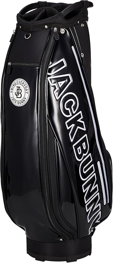 未使用❗️★Jack Bunny★定番エナメルスタンドキャディBAG Jack Bunny!! ジャックバニー エナメル スタンドキャディバッグ