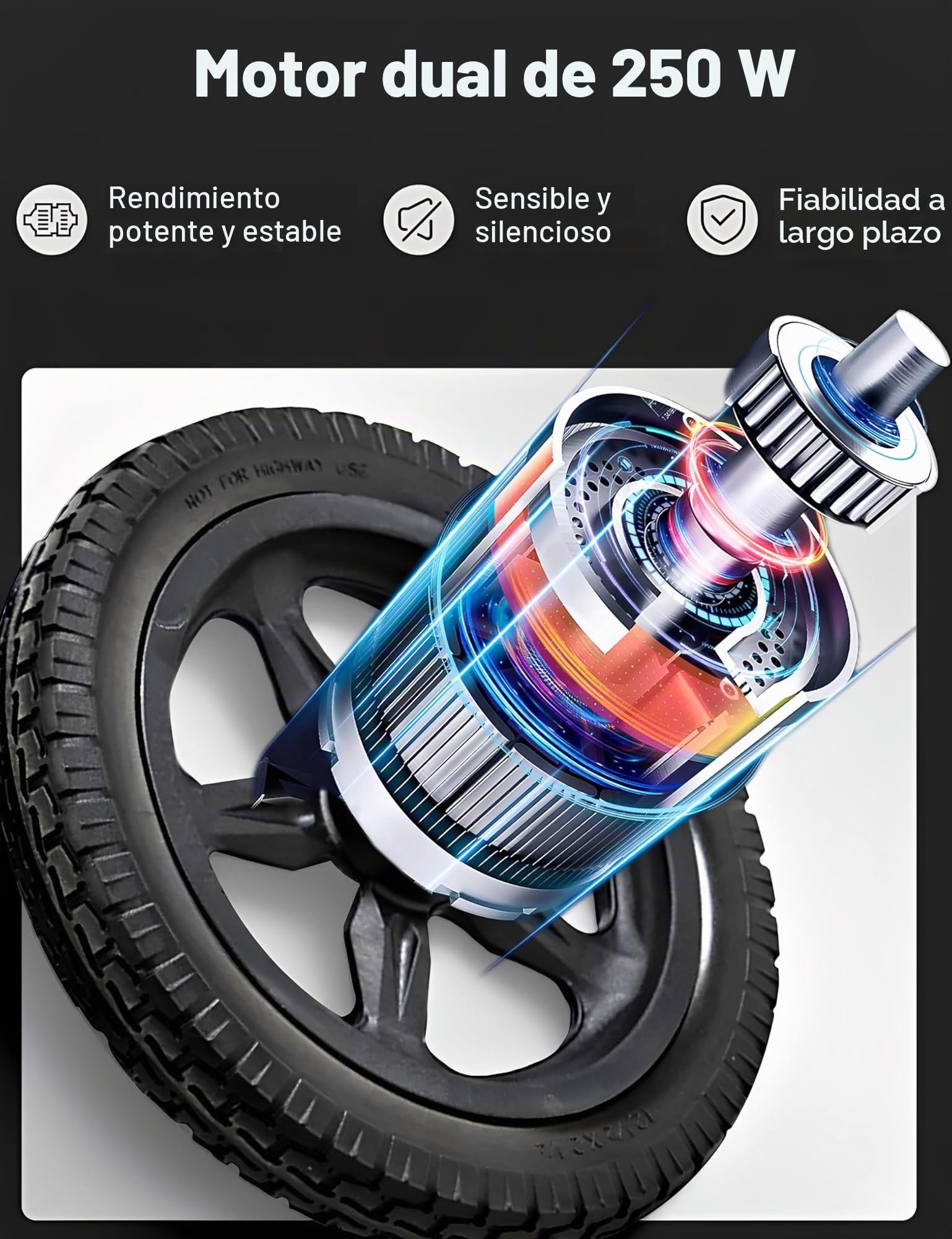Silla de ruedas eléctrica plegable ligera con asientos más anchos, capacidad de peso de 265 libras, motor doble de 250 W, rango de 15.5 millas, silla de ruedas eléctrica para adultos y personas