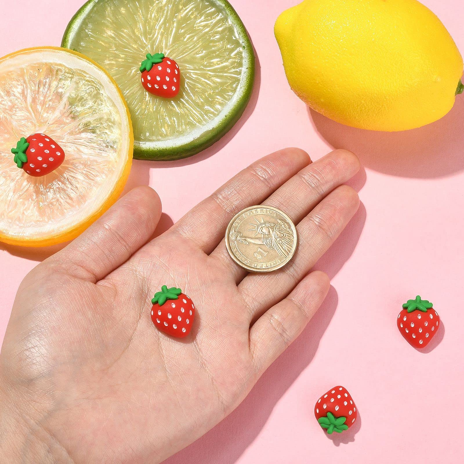 UR URLIFEHALL Lot De 60 Cabochons En Résine De 12 Styles - Imitation