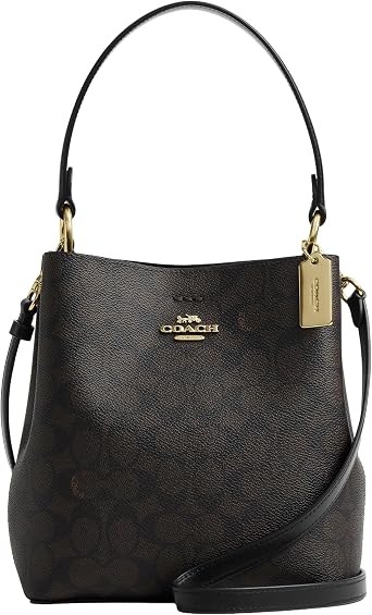 Coach Small Town Bucket Bag in Signature Canvas