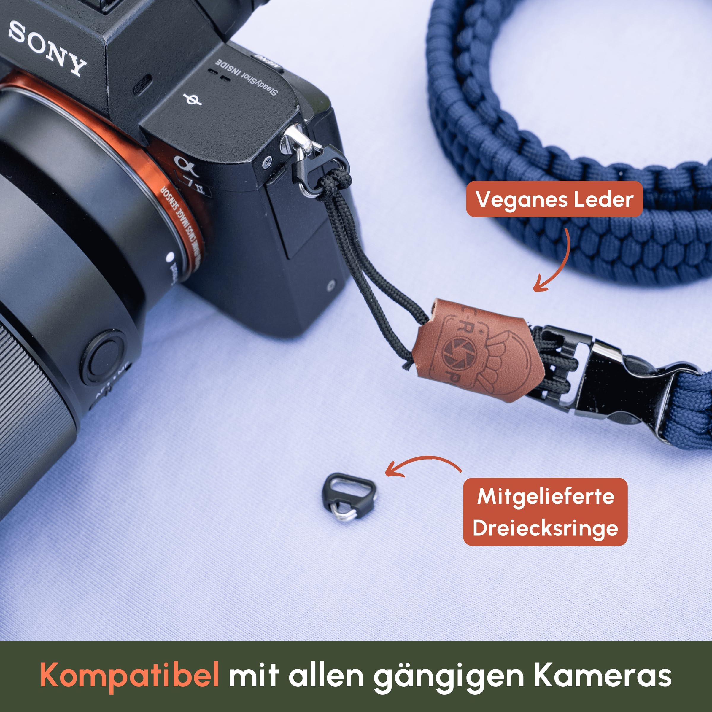 C-Rope pasek do aparatu Uniseks The Traveller