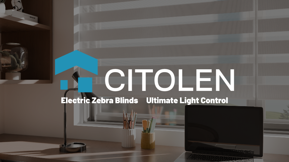 Amazon.com: CITOLEN Window Shade, Motorized Zebra Blind, Blackout