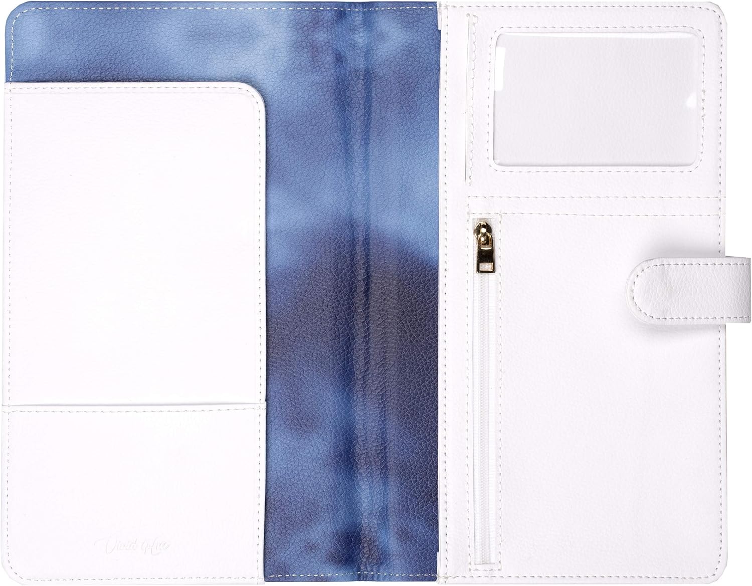 Vivid Hue Travel Wallet - Passport & ID Card Holder with Coin Pocket, Wanderful World - Image 3