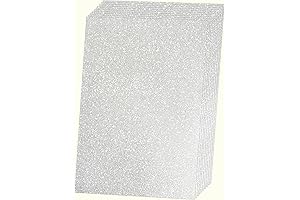 Silver Glitter Cardstock Paper for Cricut: Captivating Crafts in Every Cut