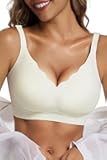 Wireless Bras for Women No Underwire Seamless Push Up Full Coverage Everyday Bra Comfortable Supportive Tshirt Bralette