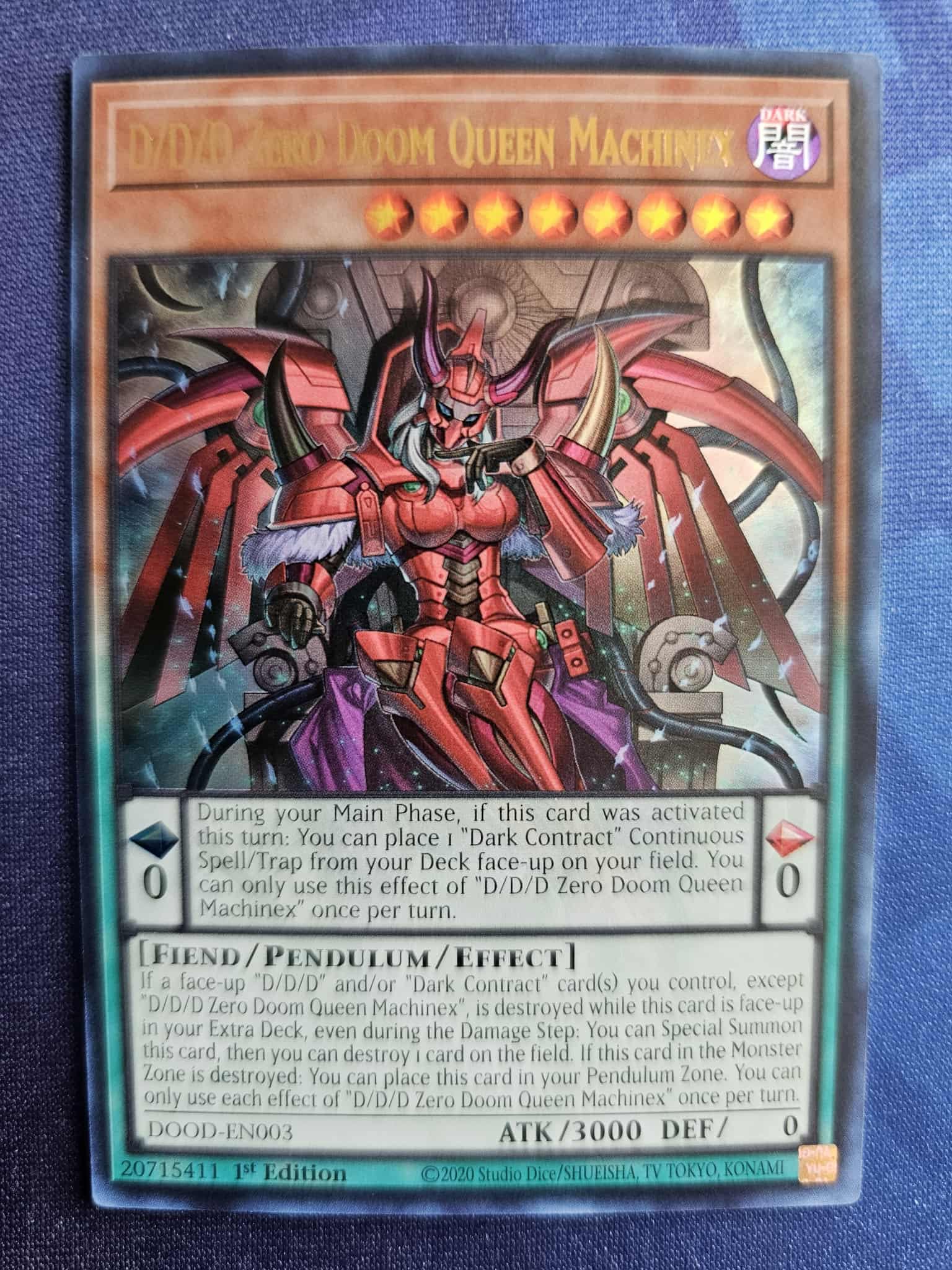 Amazon.com: D/D/D Zero Doom Queen Machinex - DOOD-EN003 - Ultra