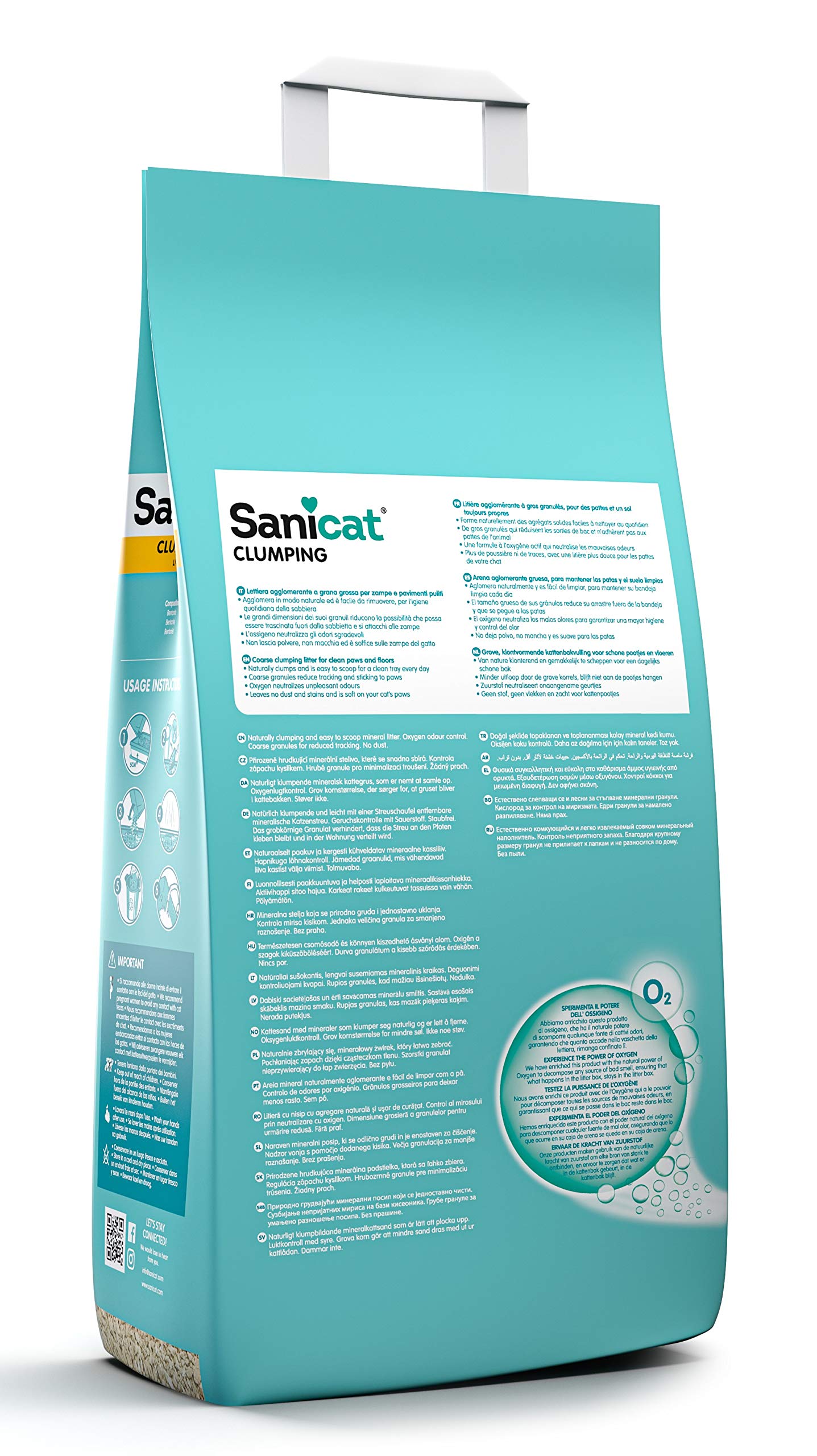 Sanicat Clumping Cat Litter Buy Online in UAE at desertcart