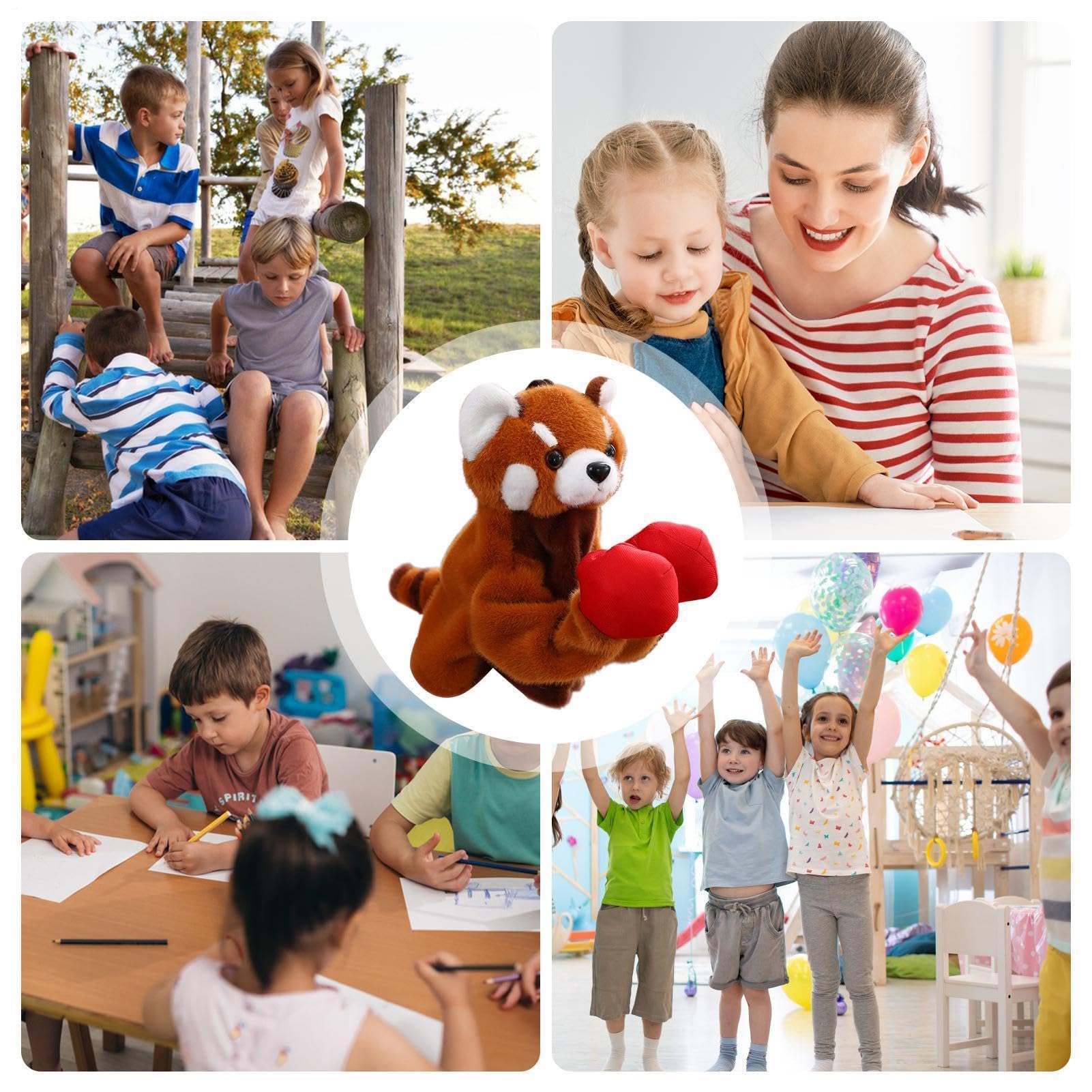 Marionetas Animales Peluche De Brazo Extensibles