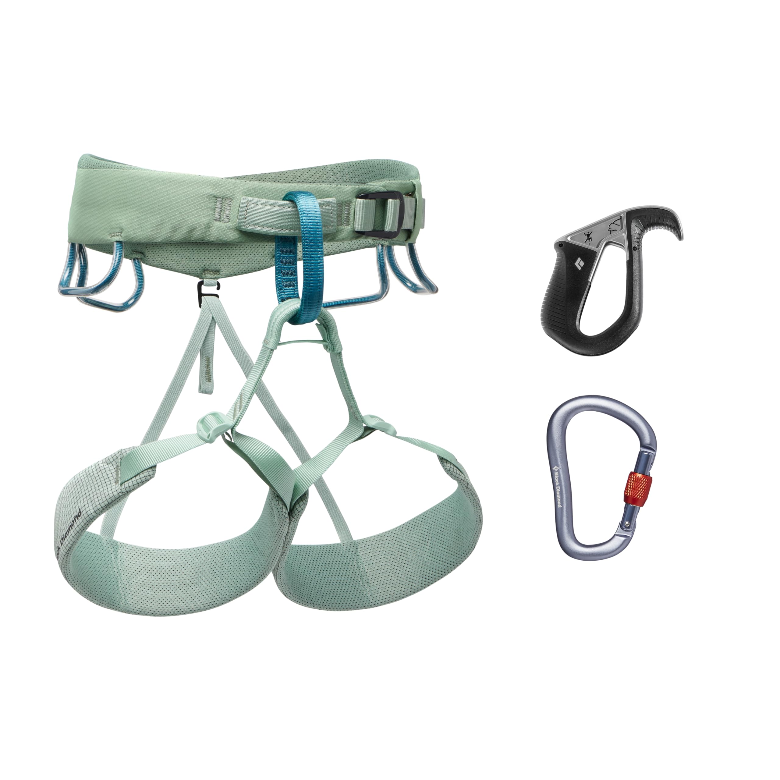 Black Diamond Damski pas do wspinaczki W Momentum Pilot Package (1 opakowanie)