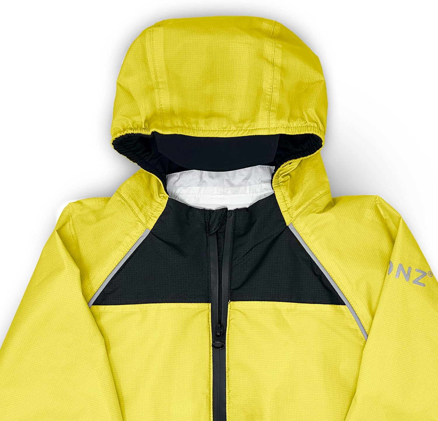 Stonz Rain Suit - Toddler & Kid One Piece Outdoor Coverall with Hood - Waterproof Kid Clothes with Reflective Seams
