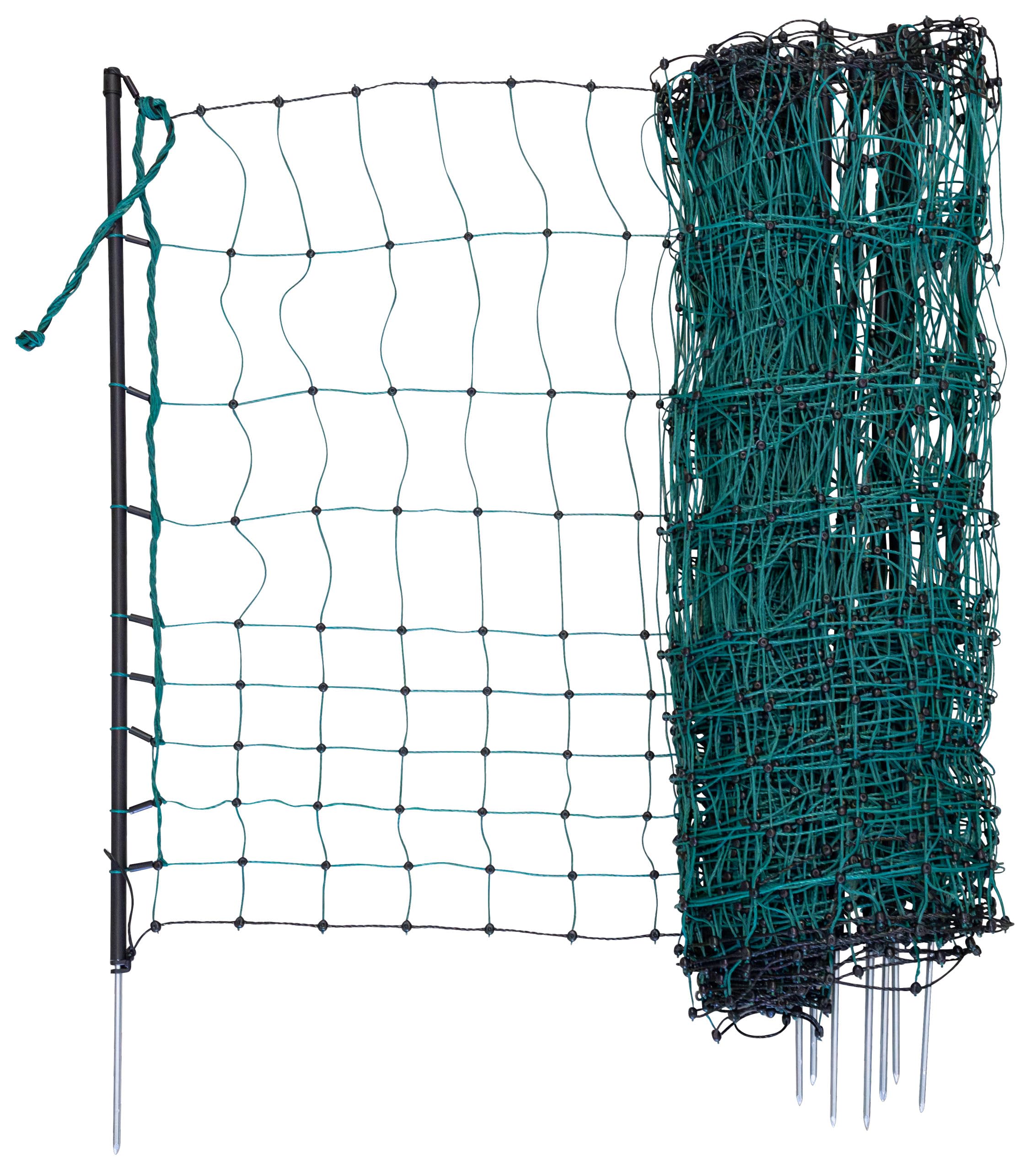 KERBL PET CampingNet, zielony, w zestawie torba 80 cm, SS, 20 m