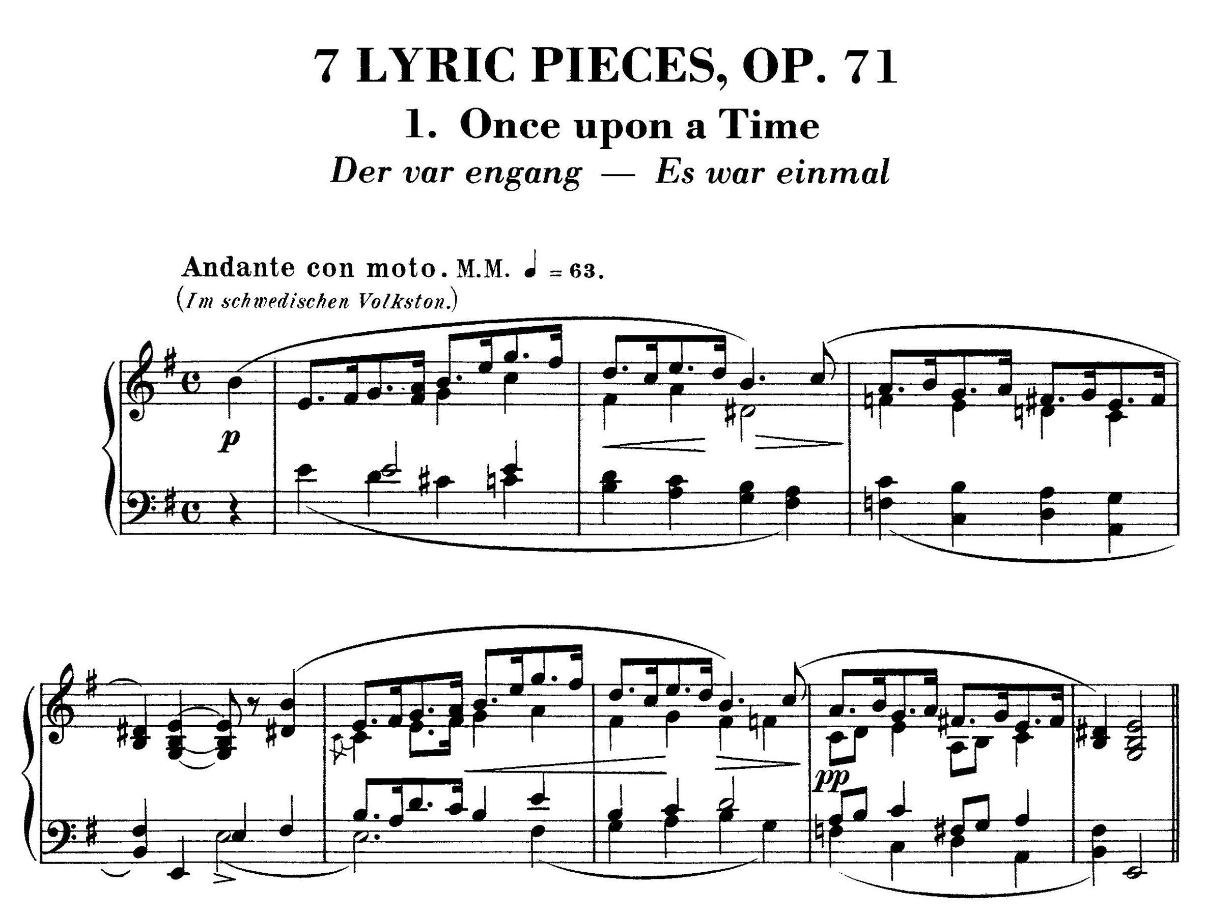 Complete Lyric Pieces For Piano. (Dover Classical Piano Music)