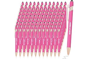 96 Pcs Bulk Pink Pens: Inspirational & Motivational