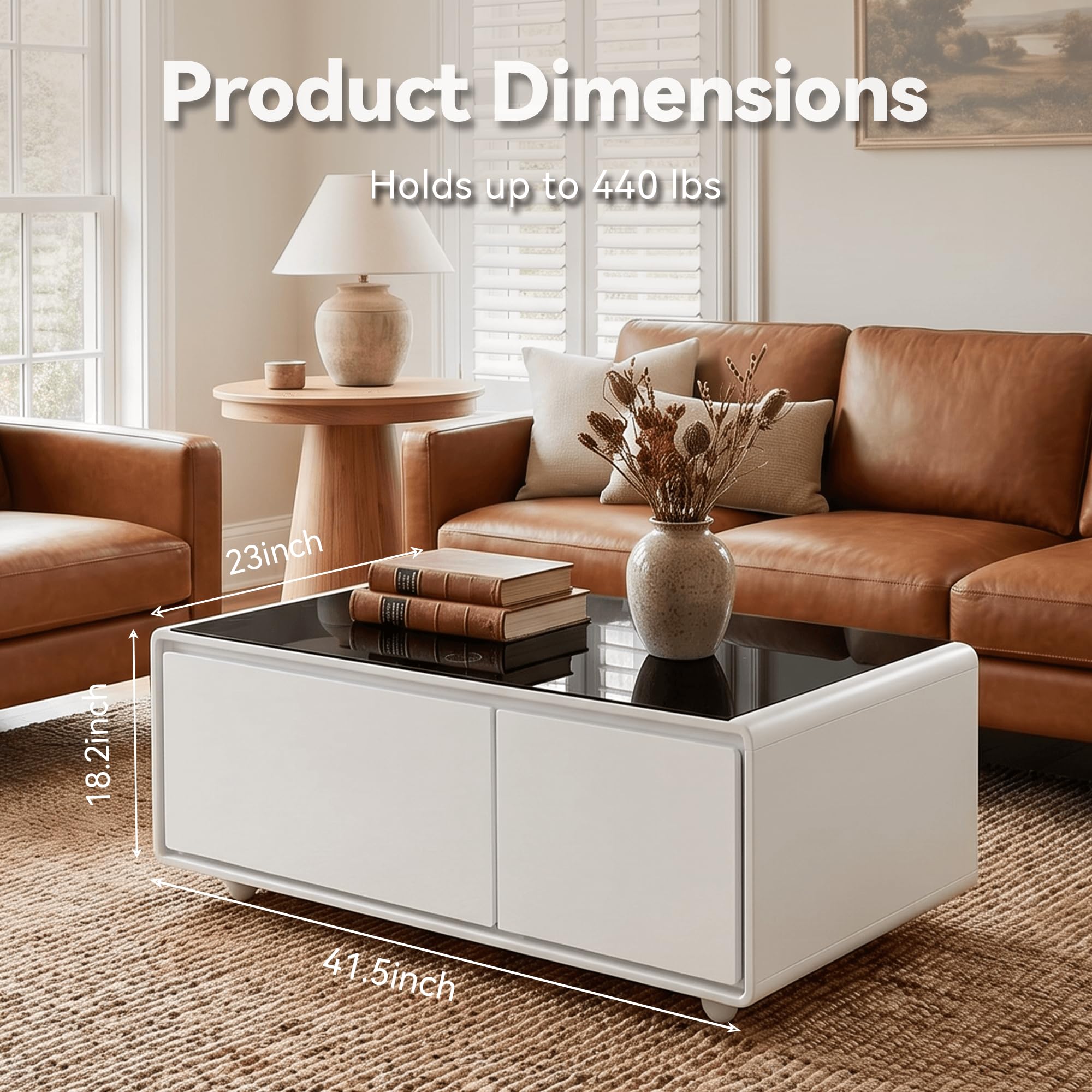 Amazon.com: LIVTAB Smart Coffee Table, 23