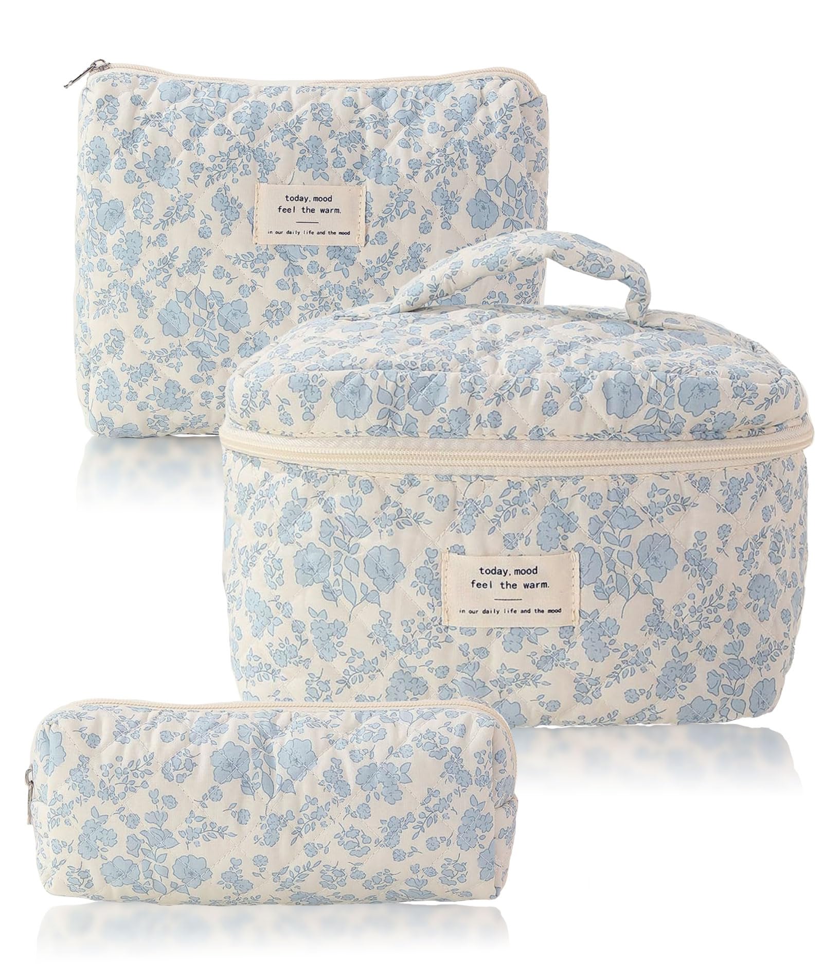 3-Piece Makeup Bag Set