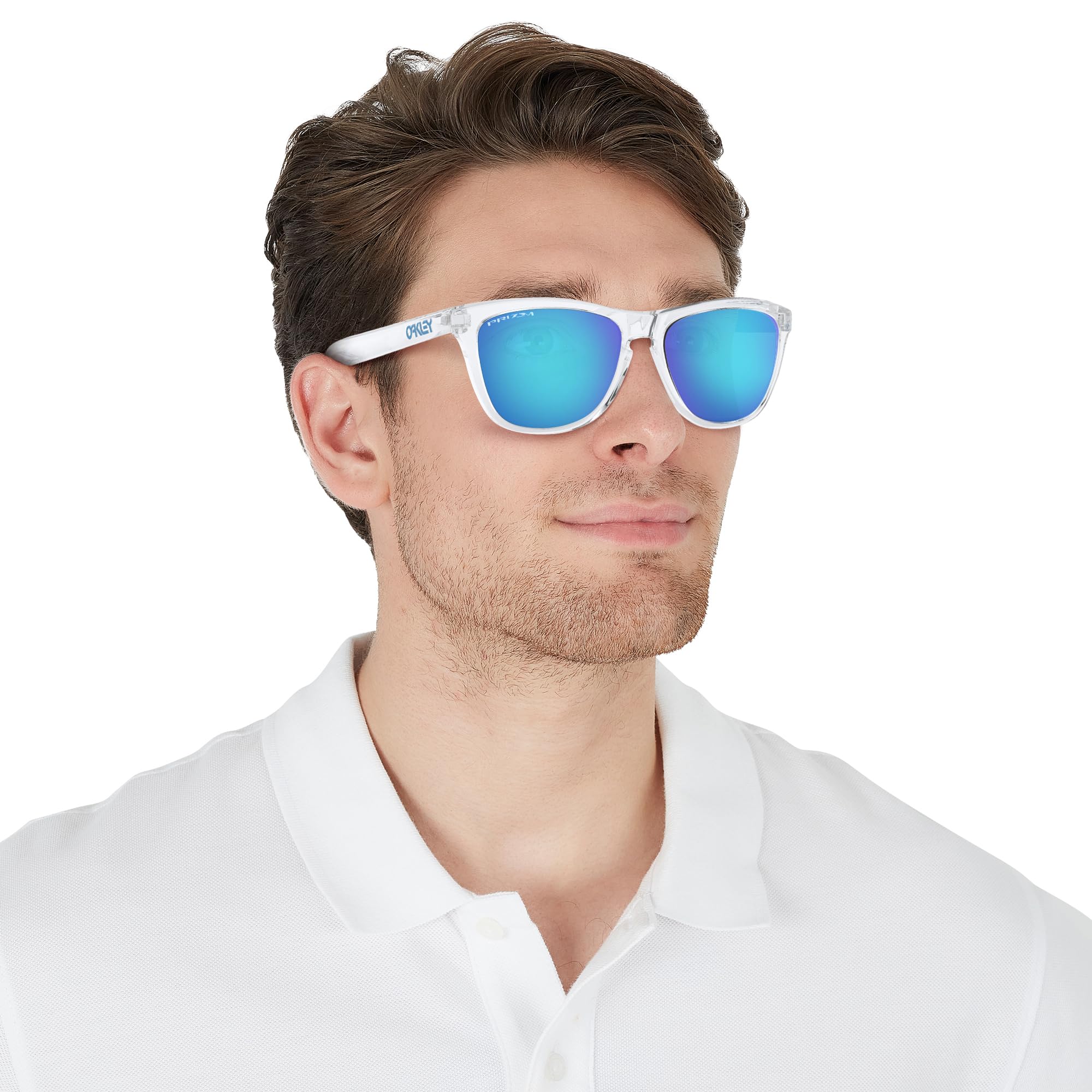 Oakley OO9245 Frogskins Low Bridge Fit kwadratowe okulary przeciwsłoneczne