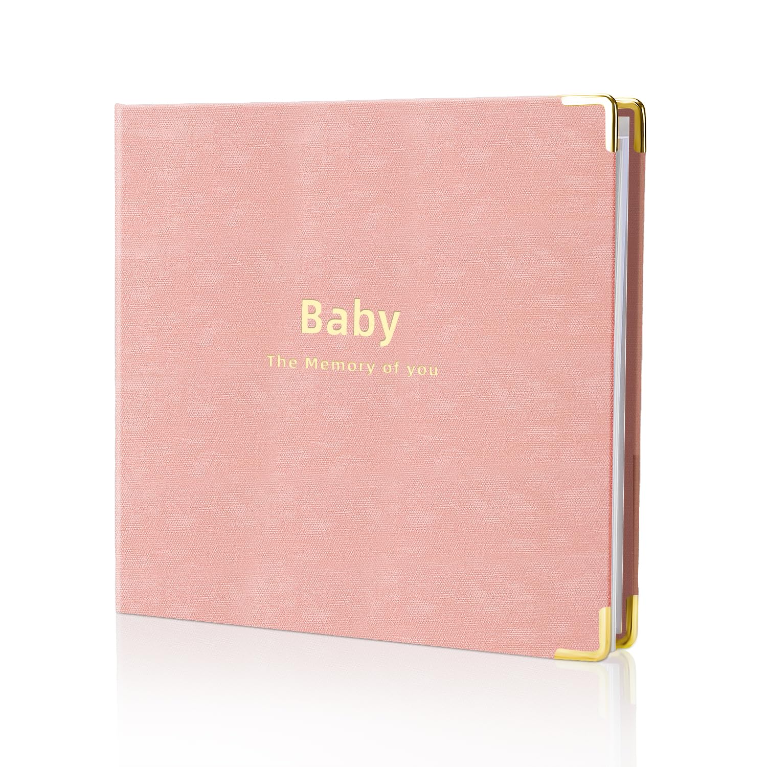 Iridipity Baby book Baby Memory Book for baby boys and girls First 5 years baby book keepsake baby books (Pink) - albums frames and journals | Mubboo